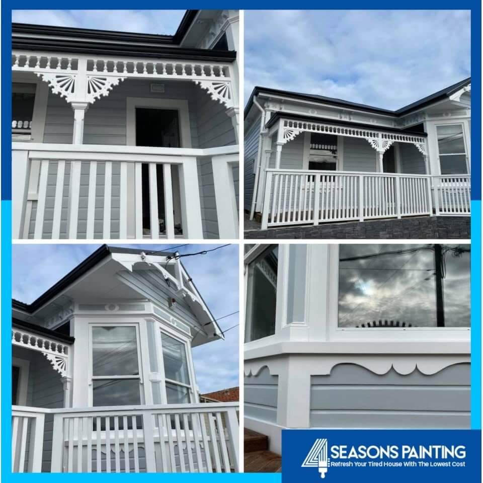 A complete package of exterior painting, interior painting, or roof painting by 4SP to a client's accommodation.