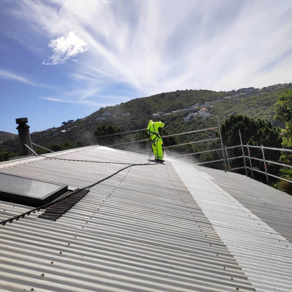 Roof Painting Service by 4 Seasons Painting in Wellington