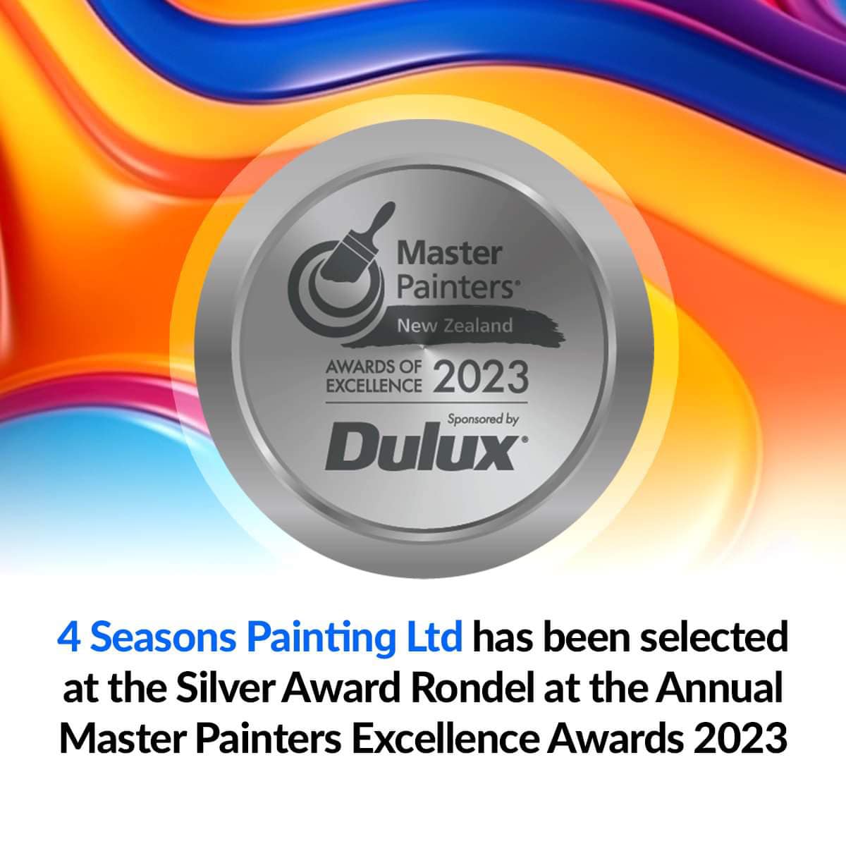 4 Seasons Painting Silver Award Banner