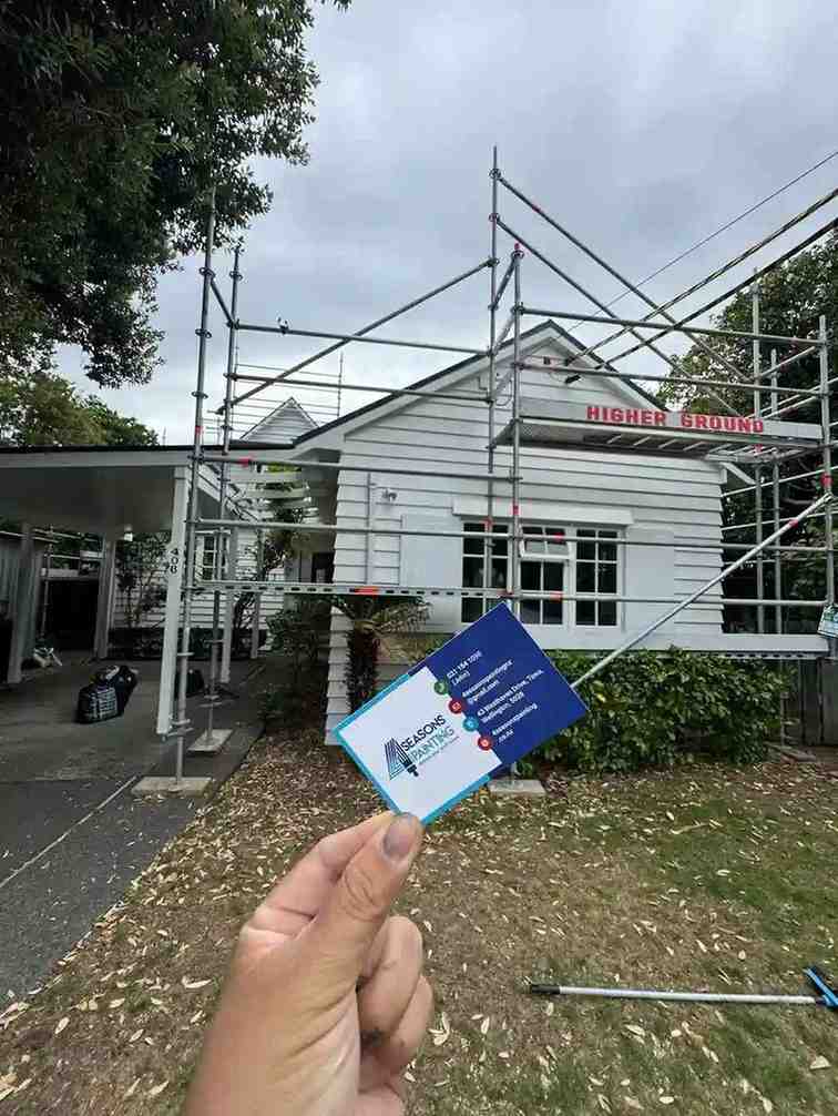 Full exterior painting Eastbourne Painting Project